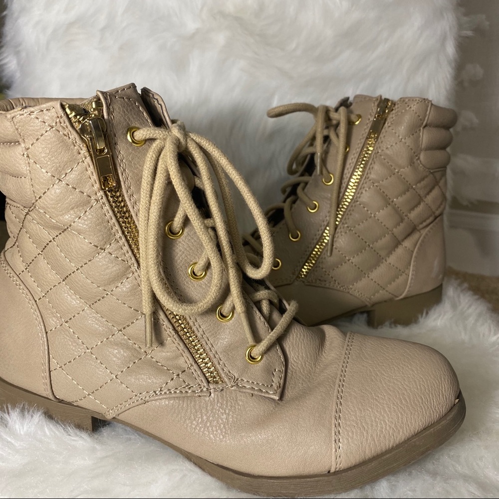 Charming Charlie Combat Boots